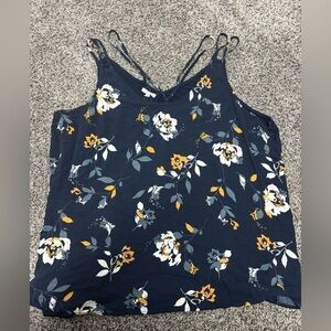 Floral Print Women's Top
